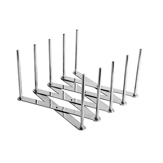 Pan Lid Organizer – Cabinet Door Rack Holder for Pots, Plates, Trays & Dish Storage