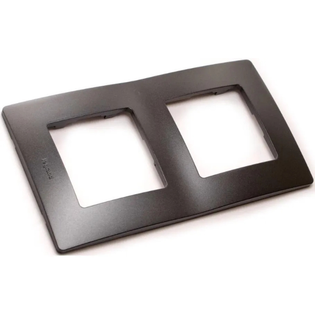 Legrand Niloé Graphite Finish Frame Cover – Compatible with Wall Sockets & Switches (Graphite-Black)