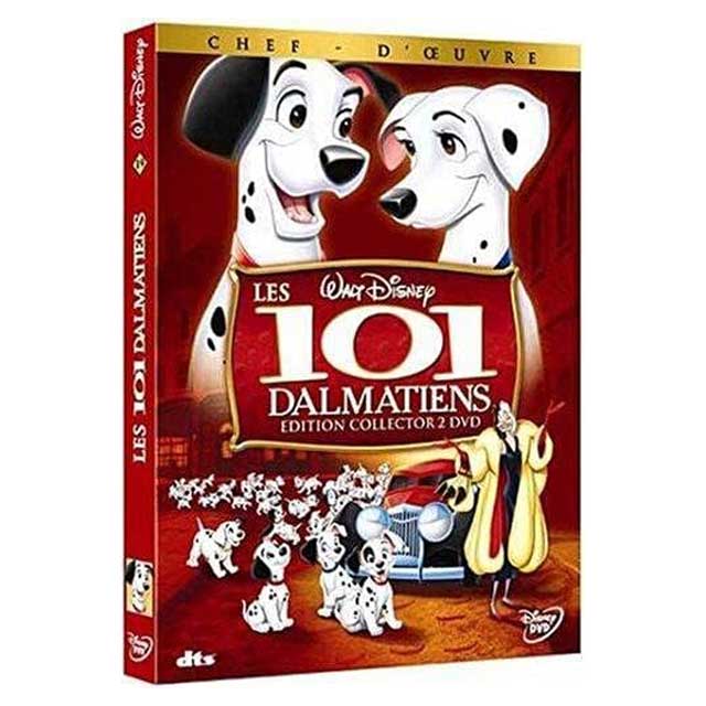Les 101 Dalmatiens – Édition Collector Disney : Film Classique en DVD/Blu-ray avec Bonus Exclusifs