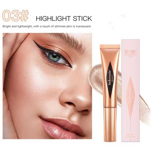 Liquid Blush & Cream Blush Stick – Silky Long-Wearing Blusher Wand for Cheeks | Pink Highlighter & Contour Makeup for Mature Skin