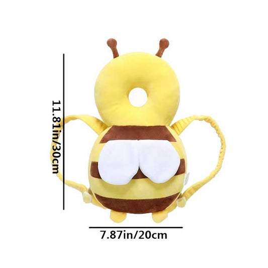 Little Bee Baby Head Protection Pillow – Breathable Anti-Fall Safety Hat for Toddlers | Cute Infant Headguard & Christmas Gift