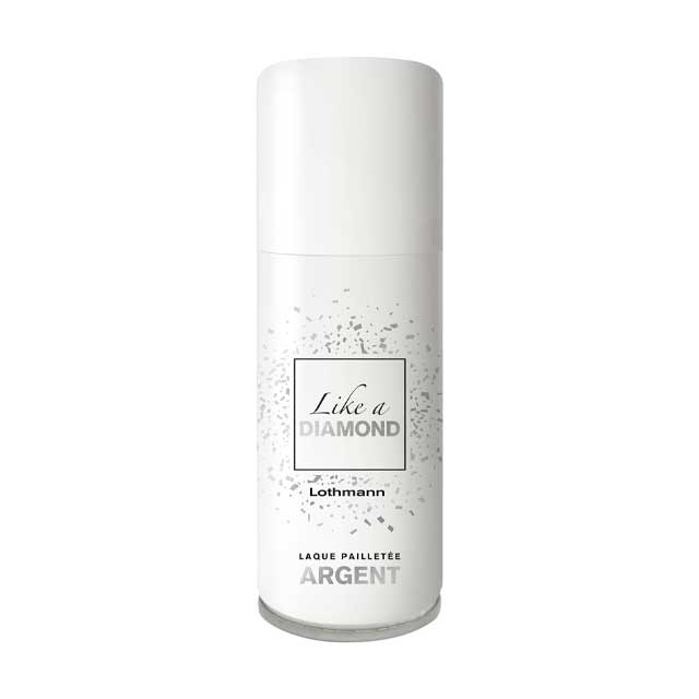 Lothmann Paris Glitter Lacquer "Like a Diamond" – 100 ml | Sparkling High-Shine Nail Polish for Gorgeous Nails