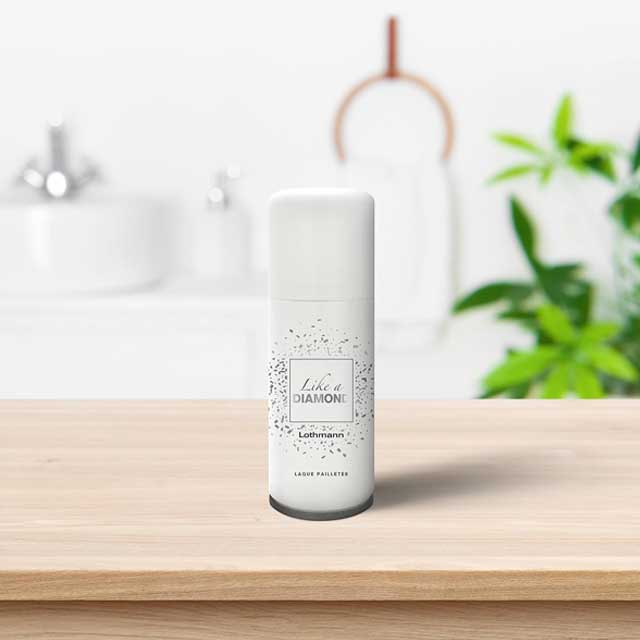 Lothmann Paris Glitter Lacquer "Like a Diamond" – 100 ml | Sparkling High-Shine Nail Polish for Gorgeous Nails