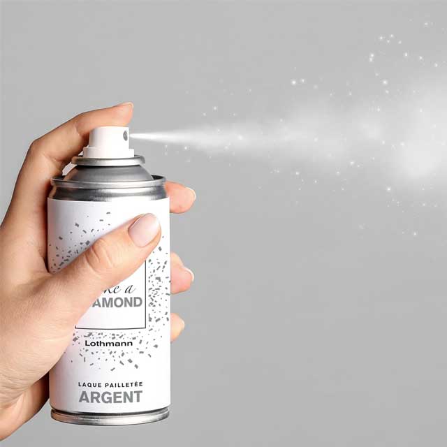 Lothmann Paris Glitter Lacquer "Like a Diamond" – 100 ml | Sparkling High-Shine Nail Polish for Gorgeous Nails