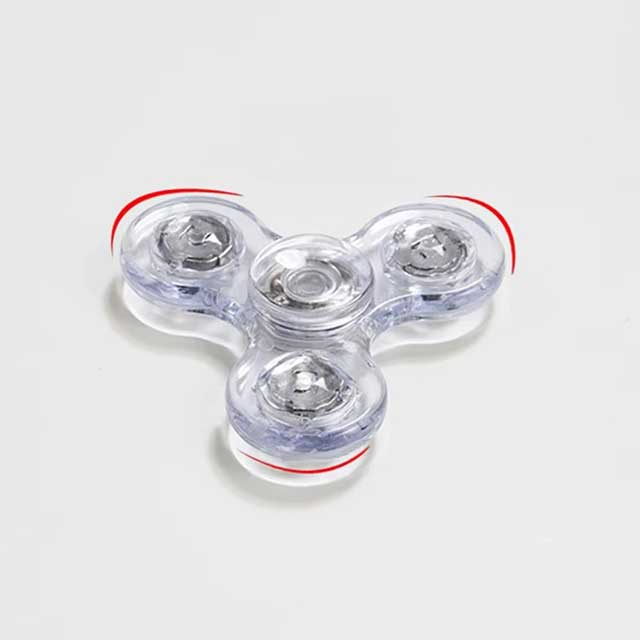 Luminous Fidget Gyroscope – EDC Decompression Toy for Adults, Desk Entertainment & Stress Relief