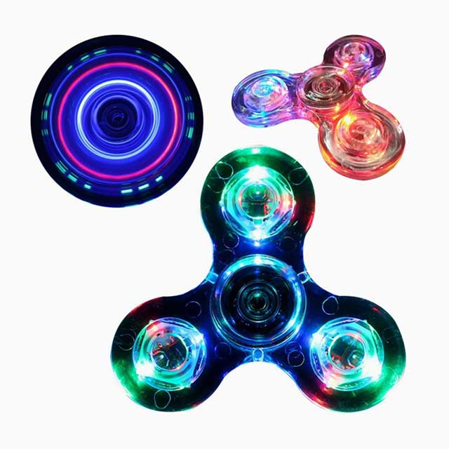 Luminous Fidget Gyroscope – EDC Decompression Toy for Adults, Desk Entertainment & Stress Relief