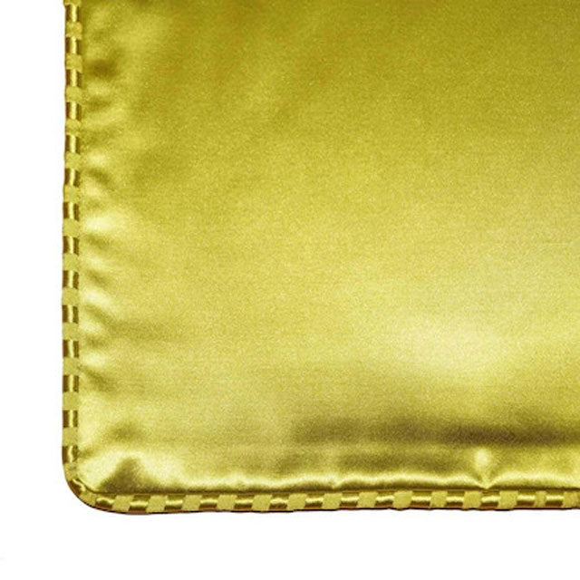 Lushomes 1pc Green Contemporary Cushion Cover with Striped Piping – Modern Plain Accent for Home Décor