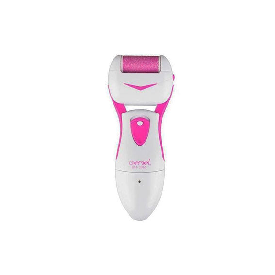 مزيل مسامير القدم الكهربائي Gemei GM-3065 – مبرد قدم للباديكير بقوة 10 واط لإزالة الجلد الميت وتشققات الكعب ومسامير القدم