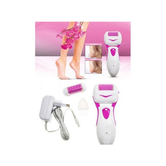 Gemei GM-3065 Electric Foot Callus Remover – 10W Pedicure Foot File for Removing Dead Skin, Cracked Heels & Calluses