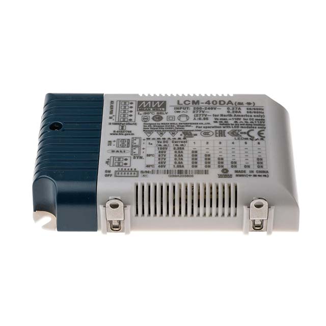 MEAN WELL 42W LED Driver – 2 to 100V Constant Current Power Supply with 1.05 A, 350‑900 mA Options for LED Lighting Applications