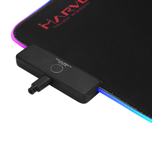 لوحة ماوس الألعاب المتقدمة Marvo Scorpion MG08 RGB ذات الإضاءة الخلفية