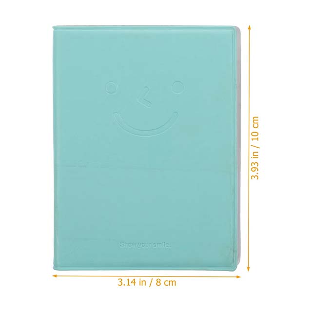 MOUYAT 4 Pcs Mini Smiley Diary Notebook Set – 100-Sheet Pocket Notepad with Imitation Leather Cover (6 Colors) for Home, Office, School &amp; Travel