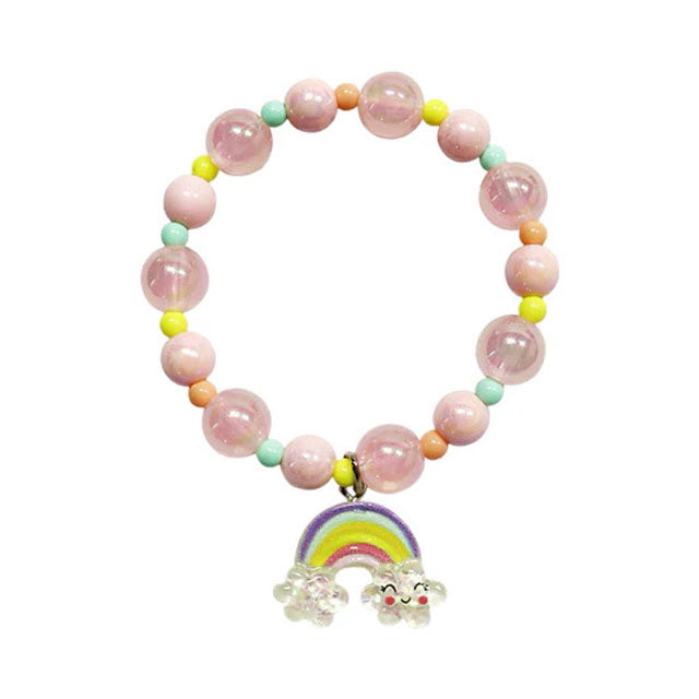 Magical Unicorn Rainbow Pink Bracelet – Trendy &amp; Vibrant Accessory for Women