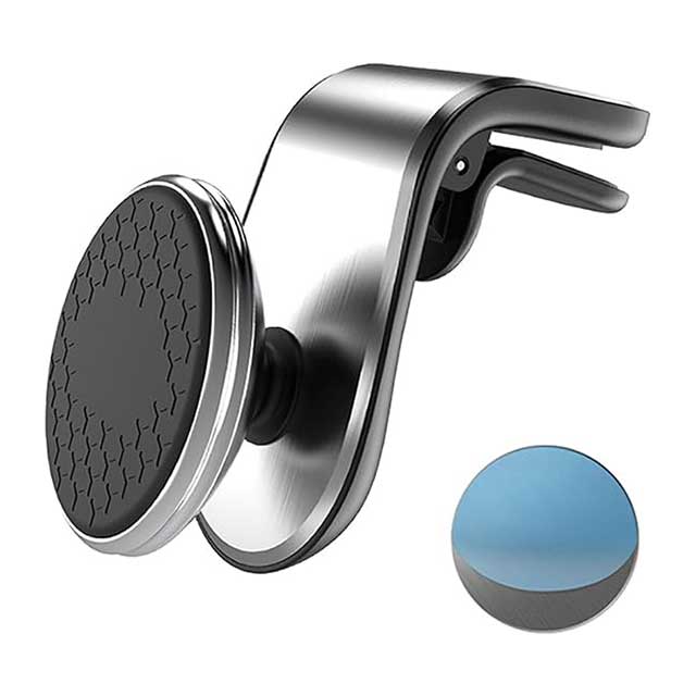 Magnetic Car Phone Mount for Hyundai Ioniq, Elantra, Sonata & More – 360° Rotating Aluminum Alloy Air Vent Holder for Smartphones