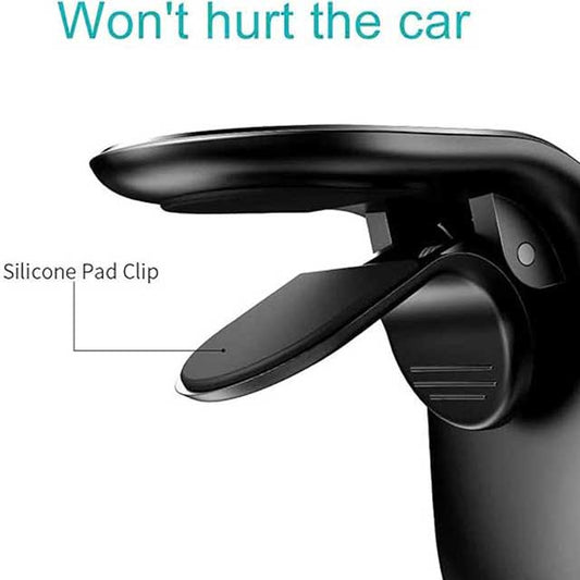 Magnetic Car Phone Mount for Hyundai Ioniq, Elantra, Sonata & More – 360° Rotating Aluminum Alloy Air Vent Holder for Smartphones