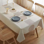 Mandala Waterproof Tablecloth – Thickened, Anti-Scalding, Rectangular Dining Cover for Home &amp; Party Décor