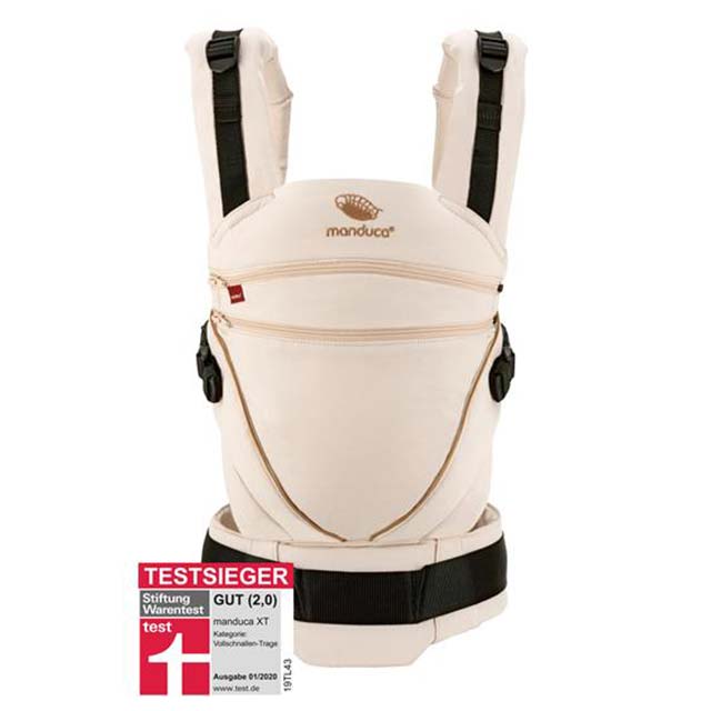 Manduca XT Organic Cotton Baby Carrier – Adjustable Seat, Expands from Newborn to Toddler, Eco-Friendly Sling Carrier