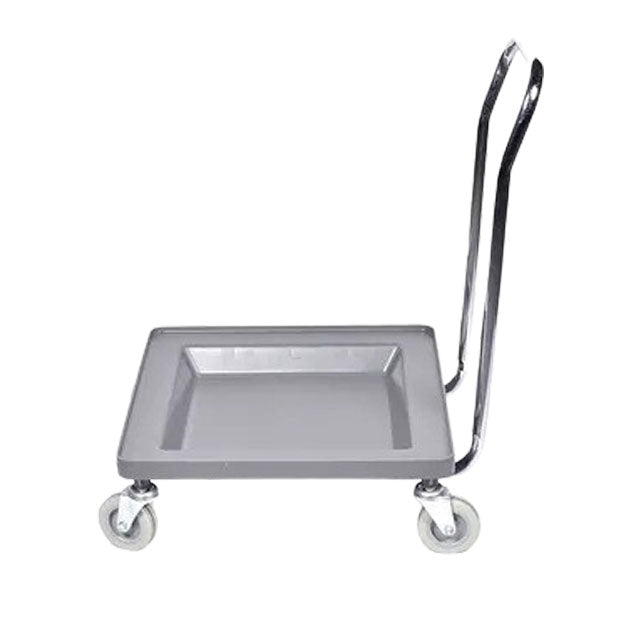 Maneuverable Commercial Glass Dish Dishwasher Rack Dolly - Heavy Duty Mobile Rack for Easy Transport