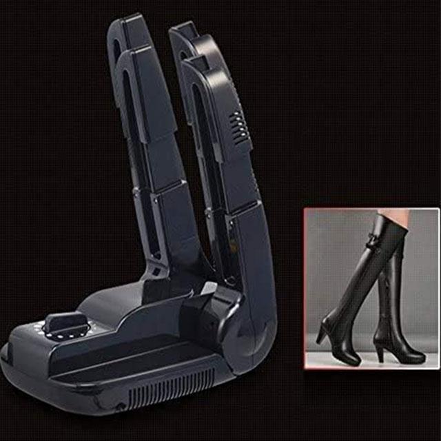 Portable Electric Shoe, Glove & Boot Dryer and Warmer with Folding Drying Rack - Quick Drying & Convenient Storage Solution