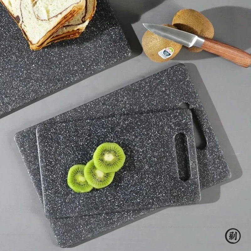 Marble Texture Antibacterial Cutting Board – Non-Slip PP Vegetable Chopping Board – Mildew-Resistant & Dishwasher Safe Kitchen Block