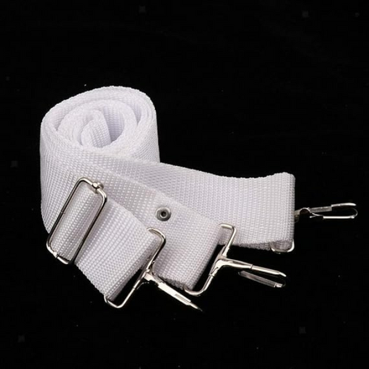 Marching Drum Strap with Clip – Adjustable Support for Bass Drums in Parade or Band Performances