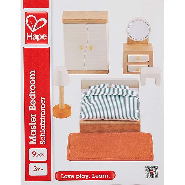 Master Bedroom For A Dolls House by Hape