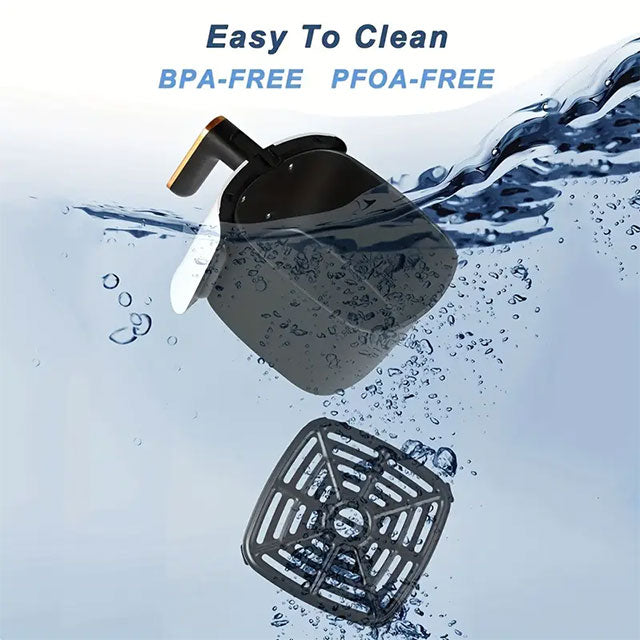 Mechanical Knob Air Fryer 1.06gal – Multifunctional, Simple & Healthy Cooking Tool for Kitchen, Easy-to-Use Household Air Fryer