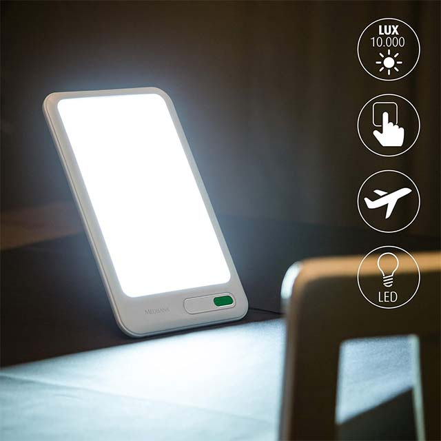 Medisana LT 460 Tageslichtlampe 12W White – Effektive Lichttherapie für Wohlbefinden &amp; Produktivität