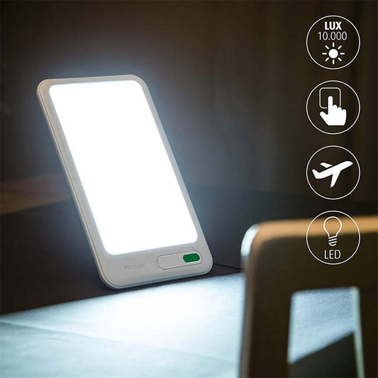 Medisana LT 460 Tageslichtlampe 12W White – Effektive Lichttherapie für Wohlbefinden &amp; Produktivität