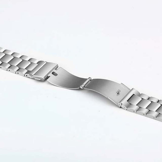 Meixao Premium Stainless Steel Smart Watch Strap for Men &amp; Women – Highly Polished Metal Watch Band