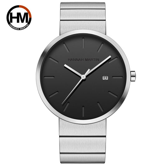 Men Fashion Watch Japan Miyota Movement Original Business Design 3ATM Waterproof Hannah Martin 1311 Men s