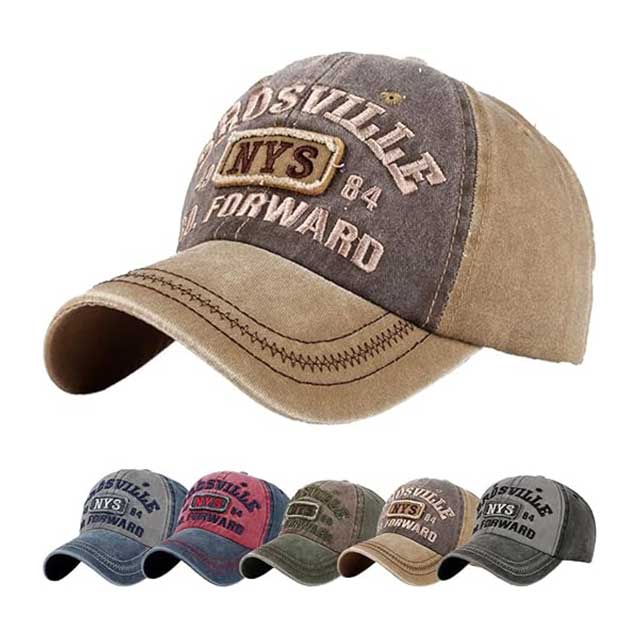 Men’s 100% Cotton Baseball Cap with Visor – Adjustable Unisex Hat for Casual Wear & Birthday Gifts