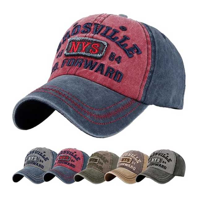 Men’s 100% Cotton Baseball Cap with Visor – Adjustable Unisex Hat for Casual Wear & Birthday Gifts