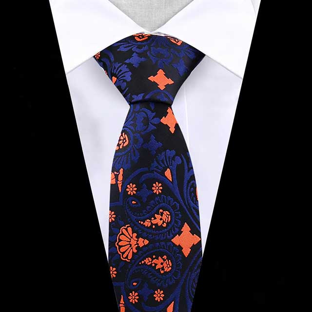 Men’s Fashion Tie – Striped, Paisley & Floral Necktie for Wedding, Business & Formal Wear