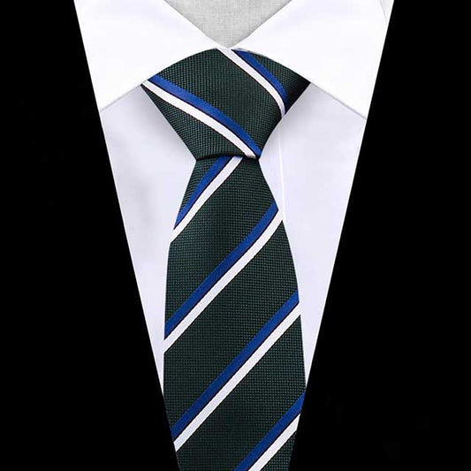 Men’s Fashion Tie – Striped, Paisley & Floral Necktie for Wedding, Business & Formal Wear