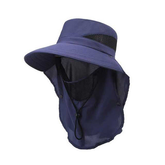 Men’s Outdoor Sun Hat – Wide Brim Breathable Fisherman Hat for Summer Hiking, Fishing & Mountaineering