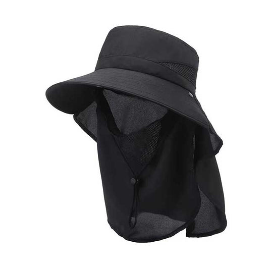 Men’s Outdoor Sun Hat – Wide Brim Breathable Fisherman Hat for Summer Hiking, Fishing & Mountaineering