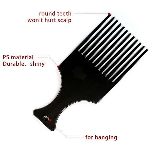 Men's Retro Oil Head Styling Comb – Premium 1-Piece Hair Comb for Slicked-Back, Undercut, Mohican, Fauxhawk &amp; Quiff Hairstyles