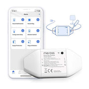 Meross Wireless Switch – Universal WiFi Remote Control for Electric Appliances, Voice Control with Alexa, Google Assistant & SmartThings, 2,300W, DIY Smart Home Solution