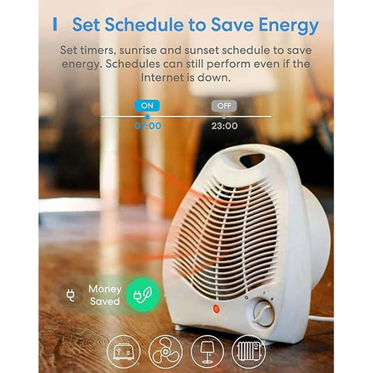 Meross Wireless Switch – Universal WiFi Remote Control for Electric Appliances, Voice Control with Alexa, Google Assistant & SmartThings, 2,300W, DIY Smart Home Solution