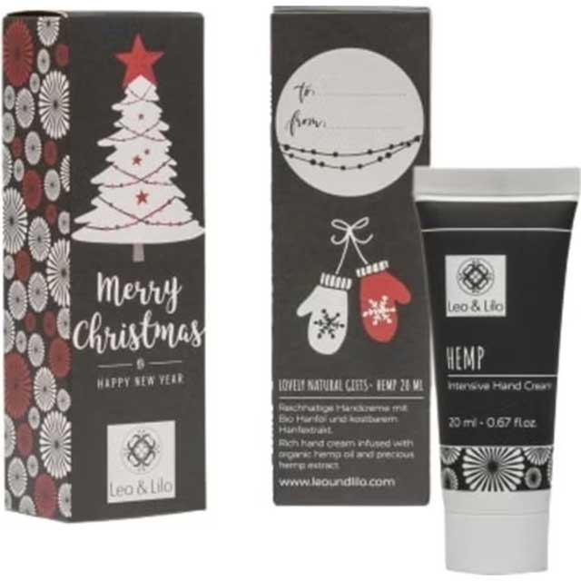 Merry Christmas Hemp Hand Cream