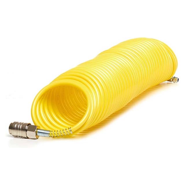 Michelin 32.8ft Recoil Hose with Universal Joints – Heavy-Duty Industrial Hydraulic Replacement