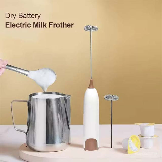 Portable Electric Milk Frother – Mini Coffee Foam Maker & Whisk for Cappuccino, Lattes & Kitchen Use
