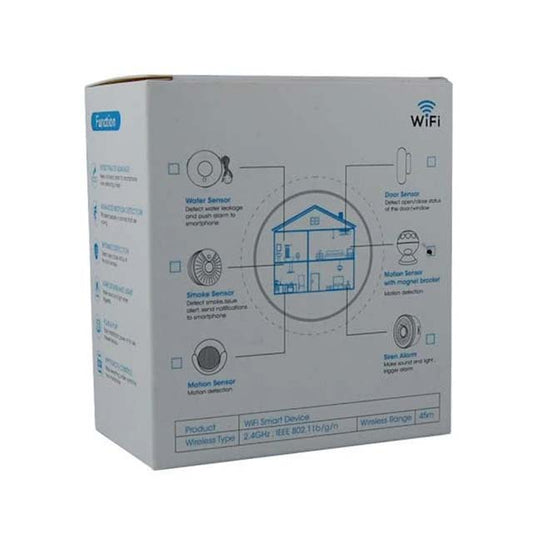 Miniature Wi-Fi PIR Motion Detector – Wireless Tuya Smart NAS-PD02W Motion Sensor for Home Security