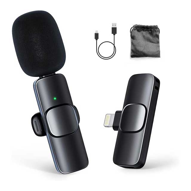 Moman Wireless Lavalier Microphone