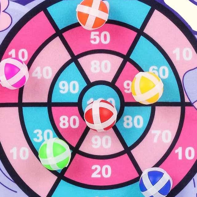 Montessori Sticky Ball Dartboard Toy – Educational Slingshot Target Game for Kids’ Outdoor Fun