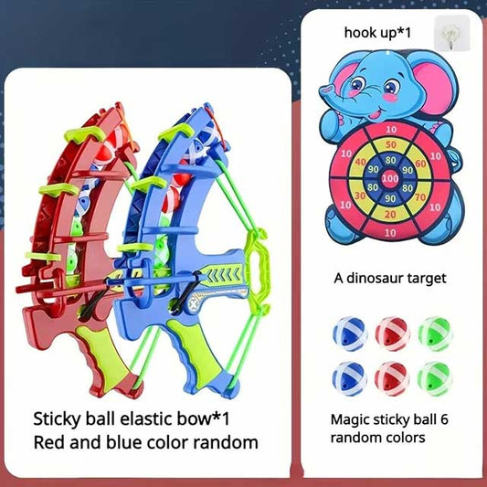 Montessori Sticky Ball Dartboard Toy – Educational Slingshot Target Game for Kids’ Outdoor Fun