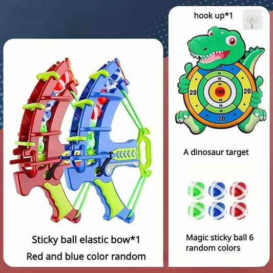 Montessori Sticky Ball Dartboard Toy – Educational Slingshot Target Game for Kids’ Outdoor Fun