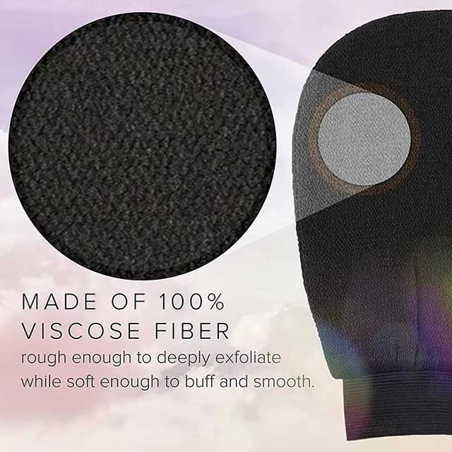 Moroccan Hammam Exfoliating Glove – Deep Cleansing Bath Scrub for Body, Face & Tan Removal