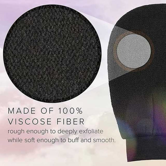 Moroccan Hammam Exfoliating Glove – Deep Cleansing Bath Scrub for Body, Face & Tan Removal